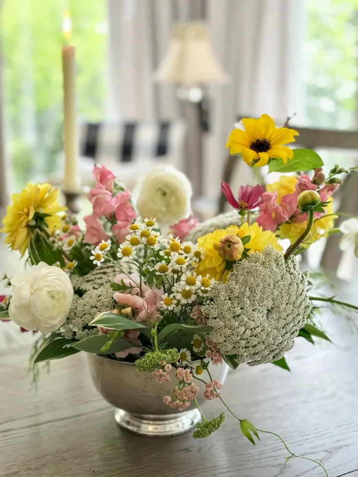 Decorative Compote Arrangements