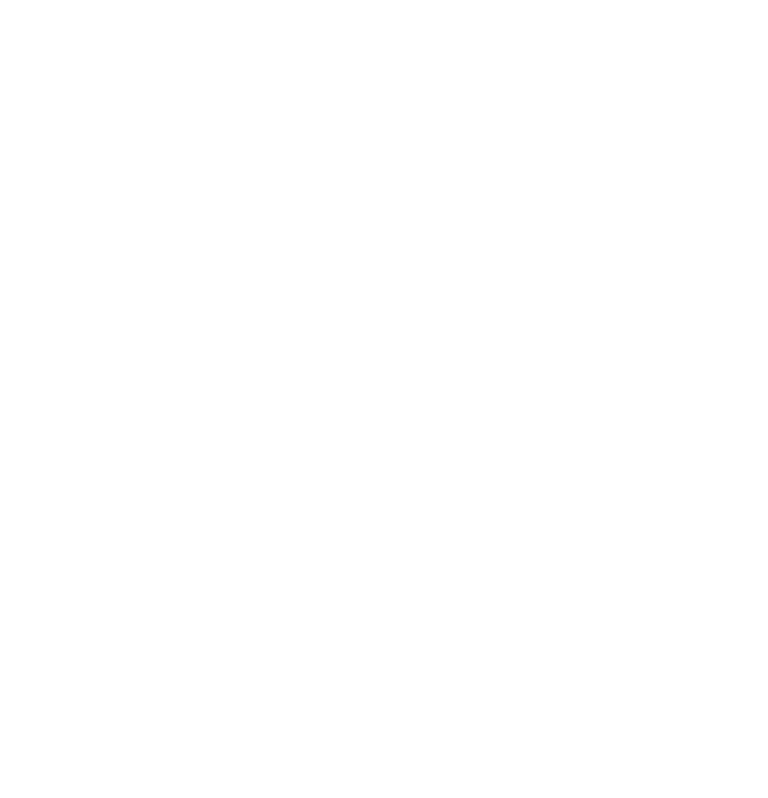 poppies and peonies wreath logo in white